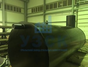 Резервуар горизонтальный стальной наземный в Арзамасе