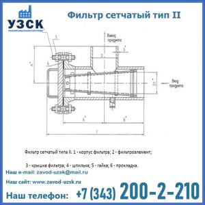 Фильтр сетчатый ФС по Т-ММ-11-2003 в Арзамасе