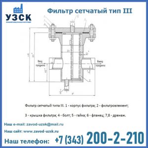 Фильтр сетчатый ФС по Т-ММ-11-2003 в Арзамасе